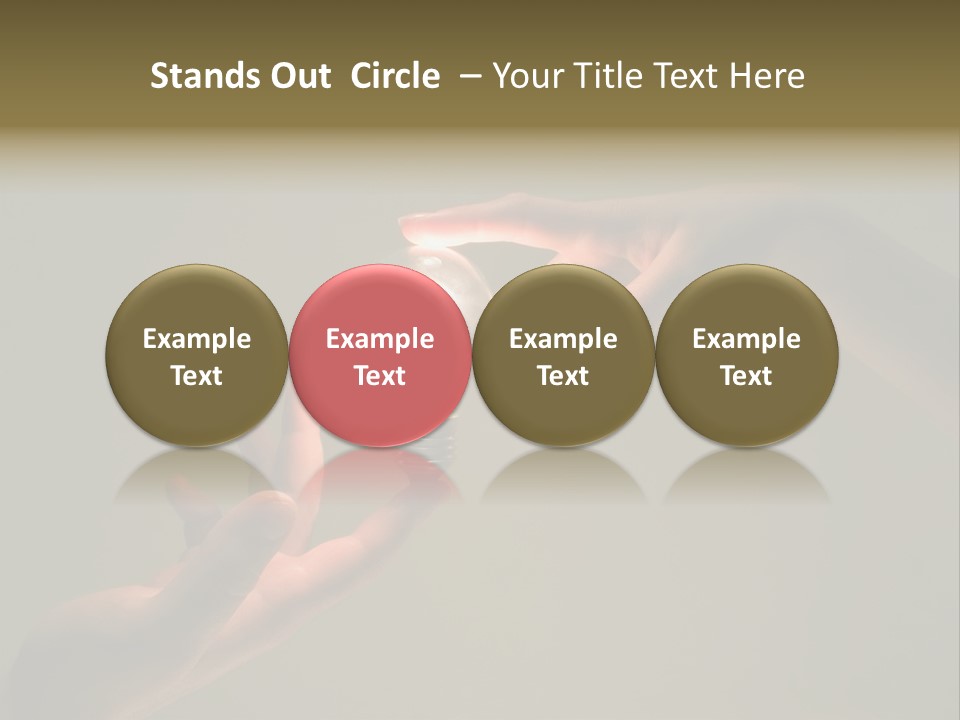 Effort Arm Lighting PowerPoint Template