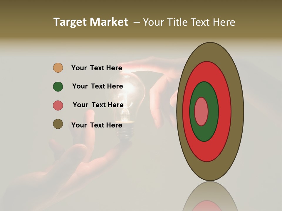 Effort Arm Lighting PowerPoint Template