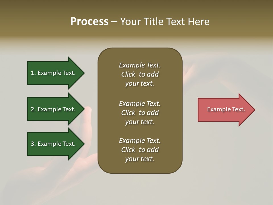 Effort Arm Lighting PowerPoint Template