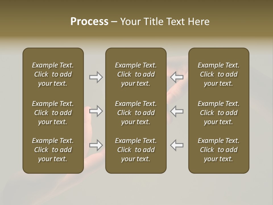 Effort Arm Lighting PowerPoint Template