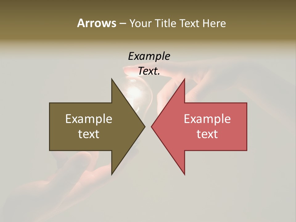 Effort Arm Lighting PowerPoint Template