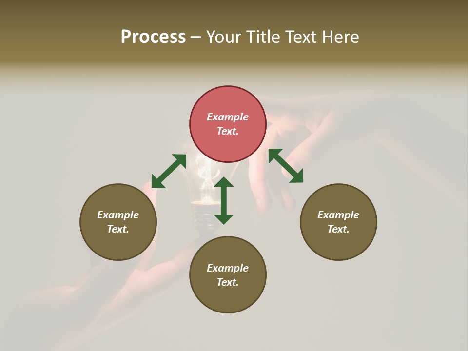 Effort Arm Lighting PowerPoint Template