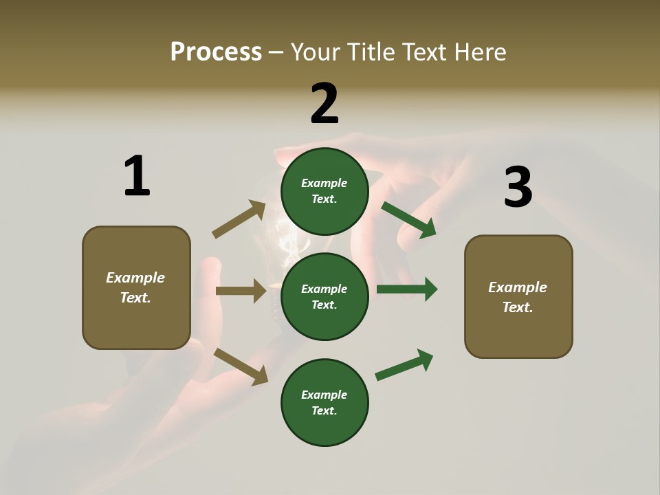 Effort Arm Lighting PowerPoint Template