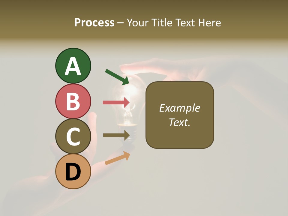Effort Arm Lighting PowerPoint Template