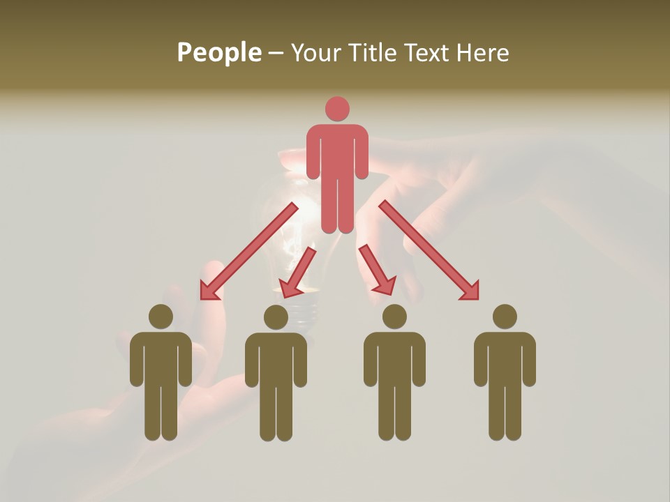 Effort Arm Lighting PowerPoint Template