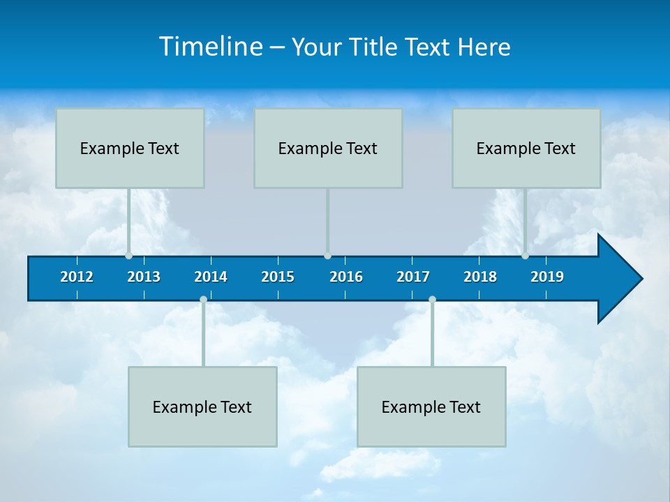 February Th Lovely Heartbeat PowerPoint Template