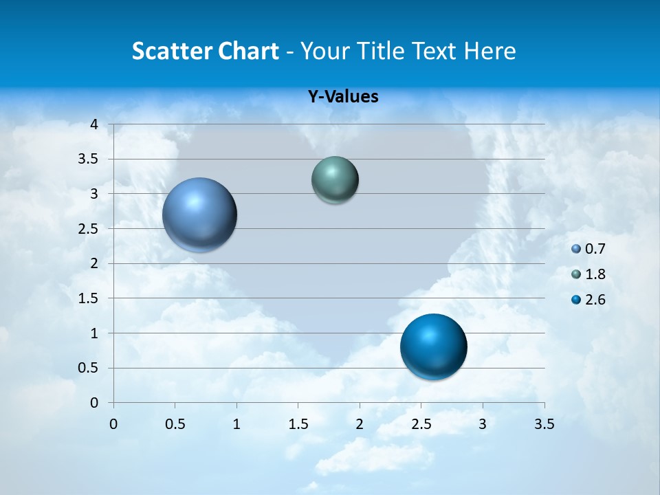 February Th Lovely Heartbeat PowerPoint Template