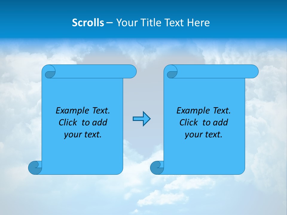 February Th Lovely Heartbeat PowerPoint Template