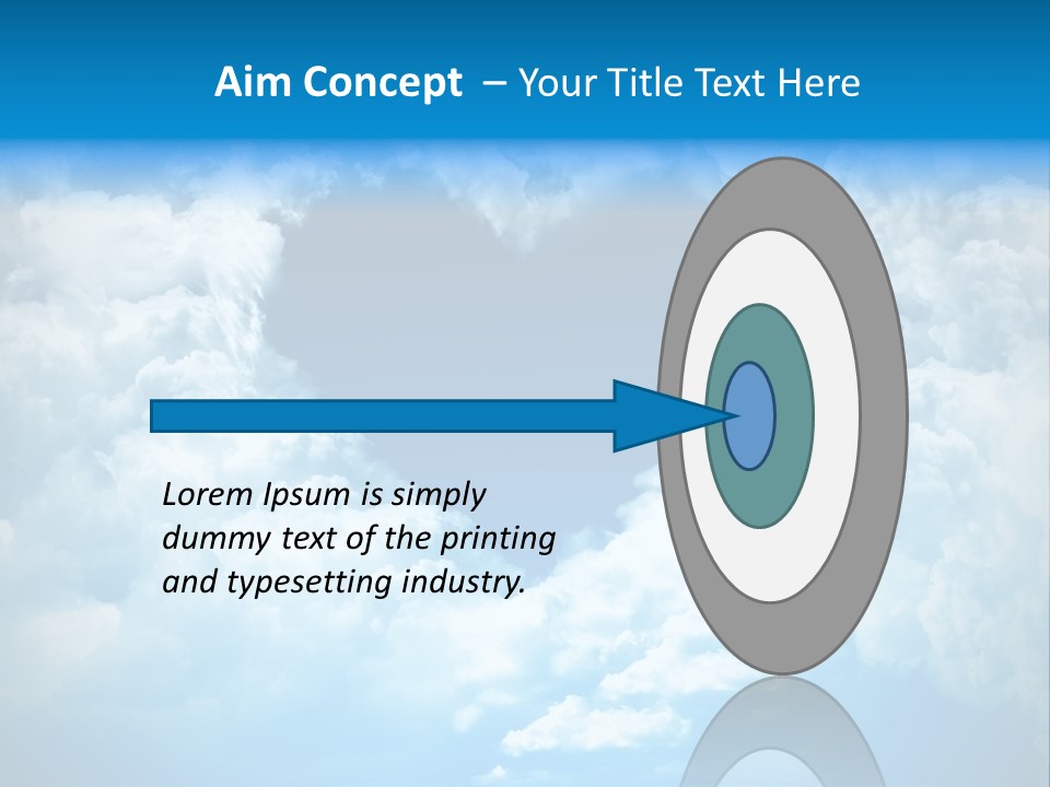 February Th Lovely Heartbeat PowerPoint Template