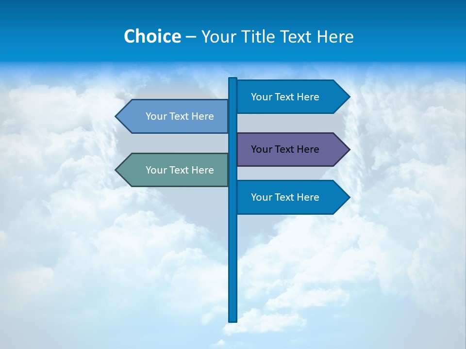 February Th Lovely Heartbeat PowerPoint Template
