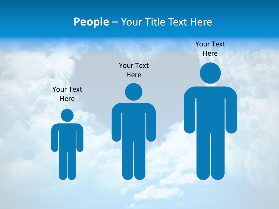 February Th Lovely Heartbeat PowerPoint Template