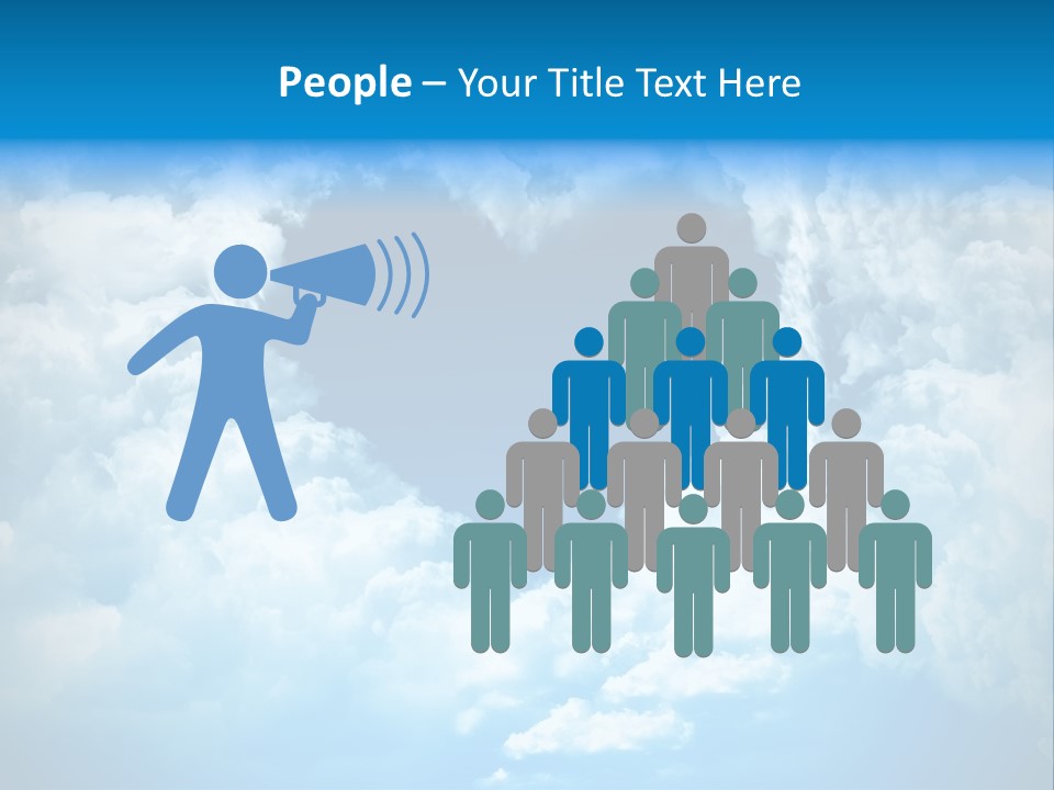 February Th Lovely Heartbeat PowerPoint Template