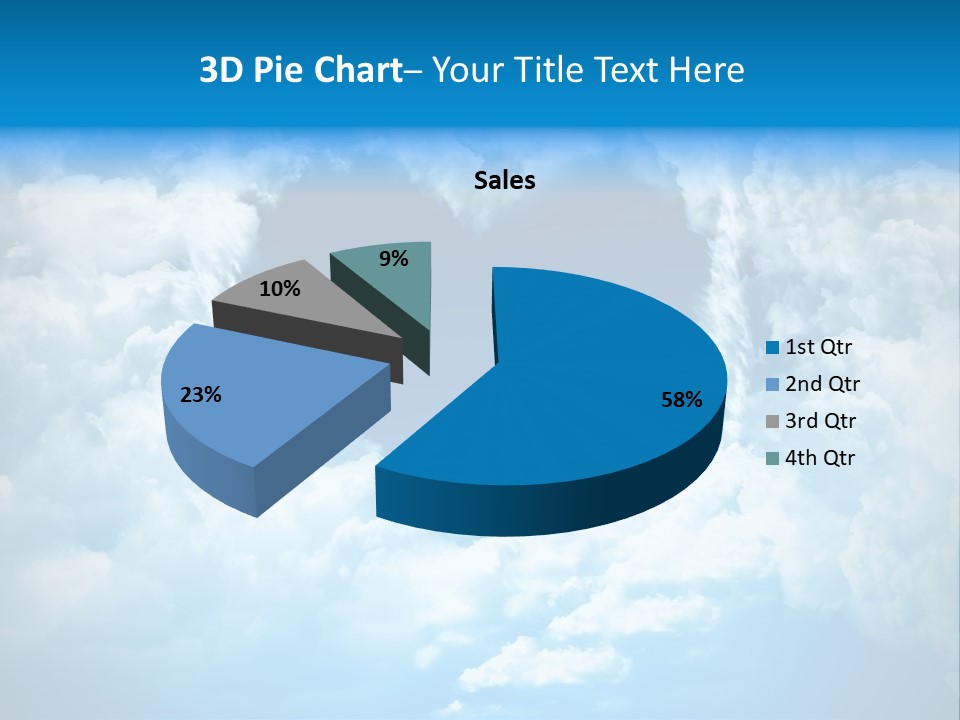 February Th Lovely Heartbeat PowerPoint Template