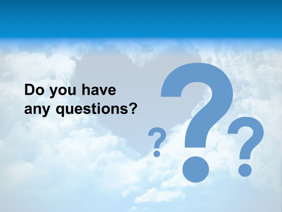 February Th Lovely Heartbeat PowerPoint Template