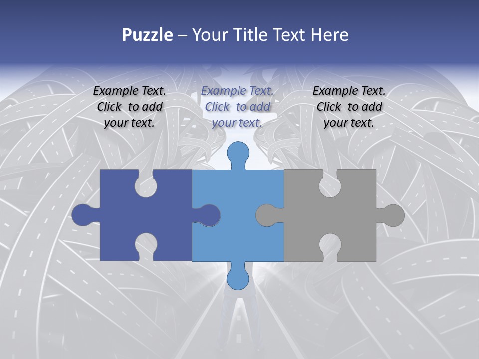 Ceo Highways Belief PowerPoint Template