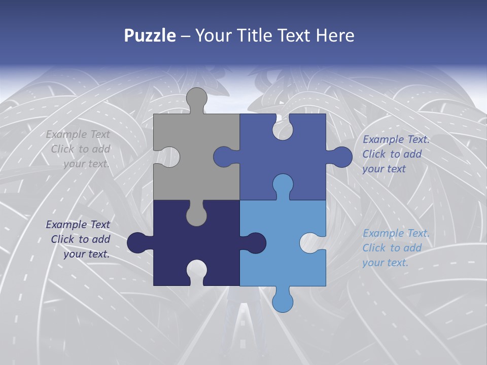 Ceo Highways Belief PowerPoint Template