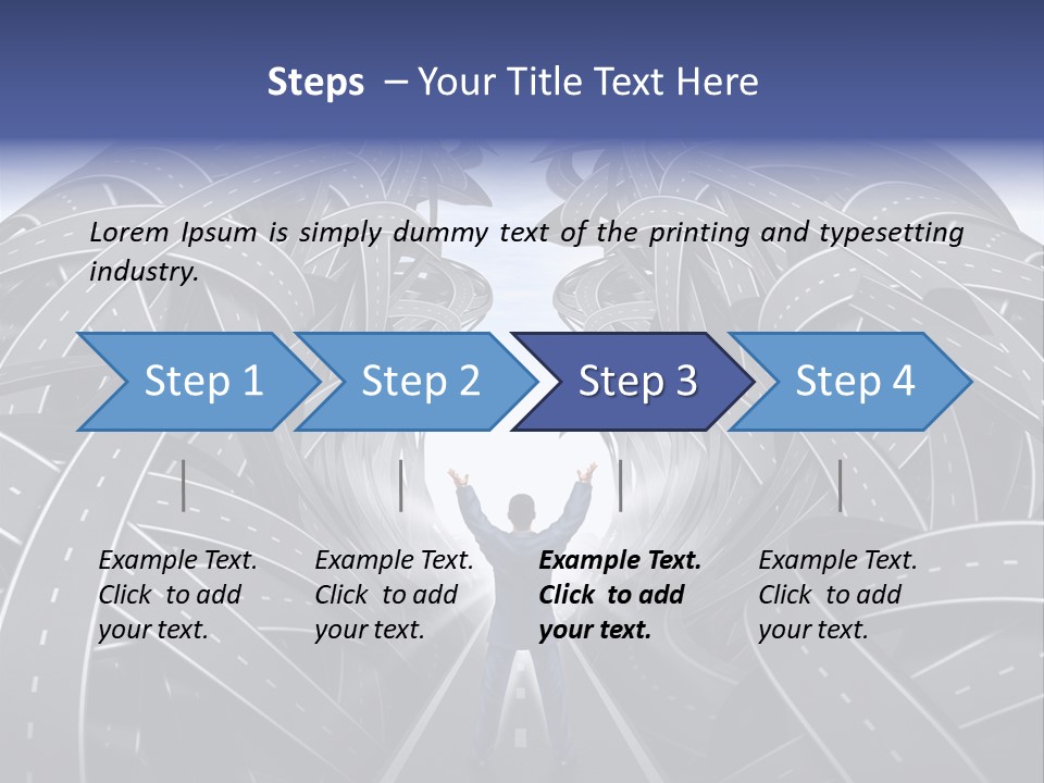 Ceo Highways Belief PowerPoint Template