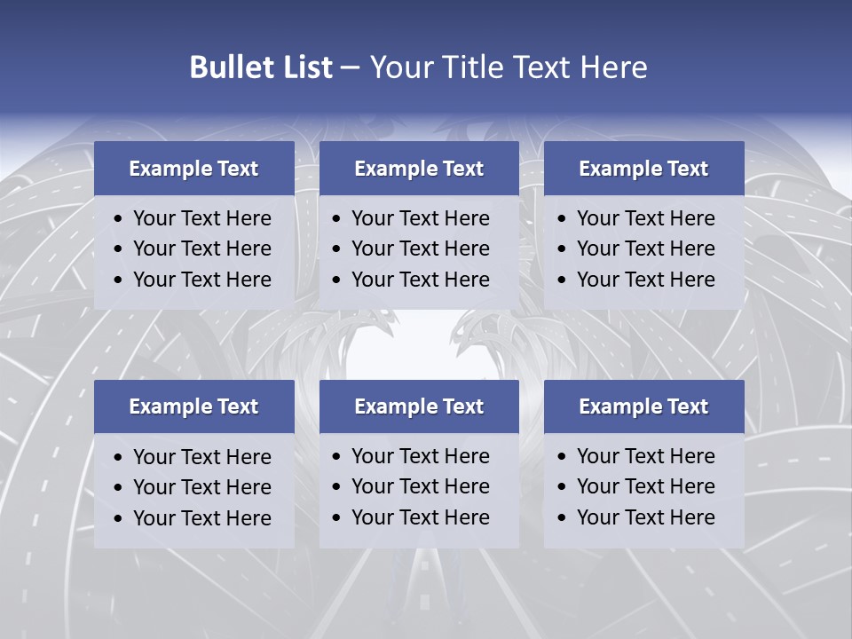 Ceo Highways Belief PowerPoint Template