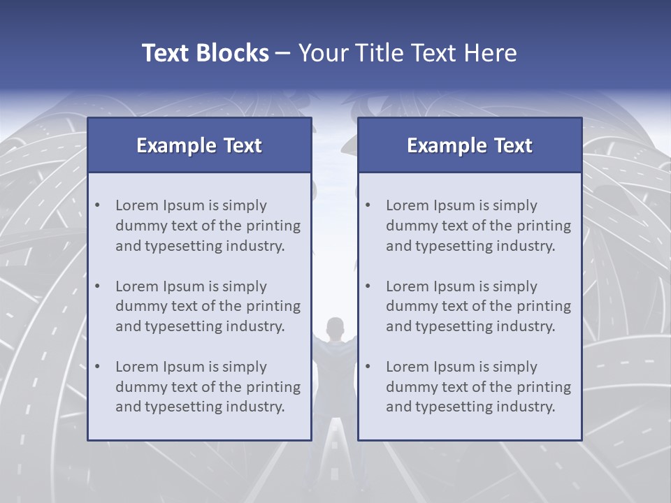 Ceo Highways Belief PowerPoint Template
