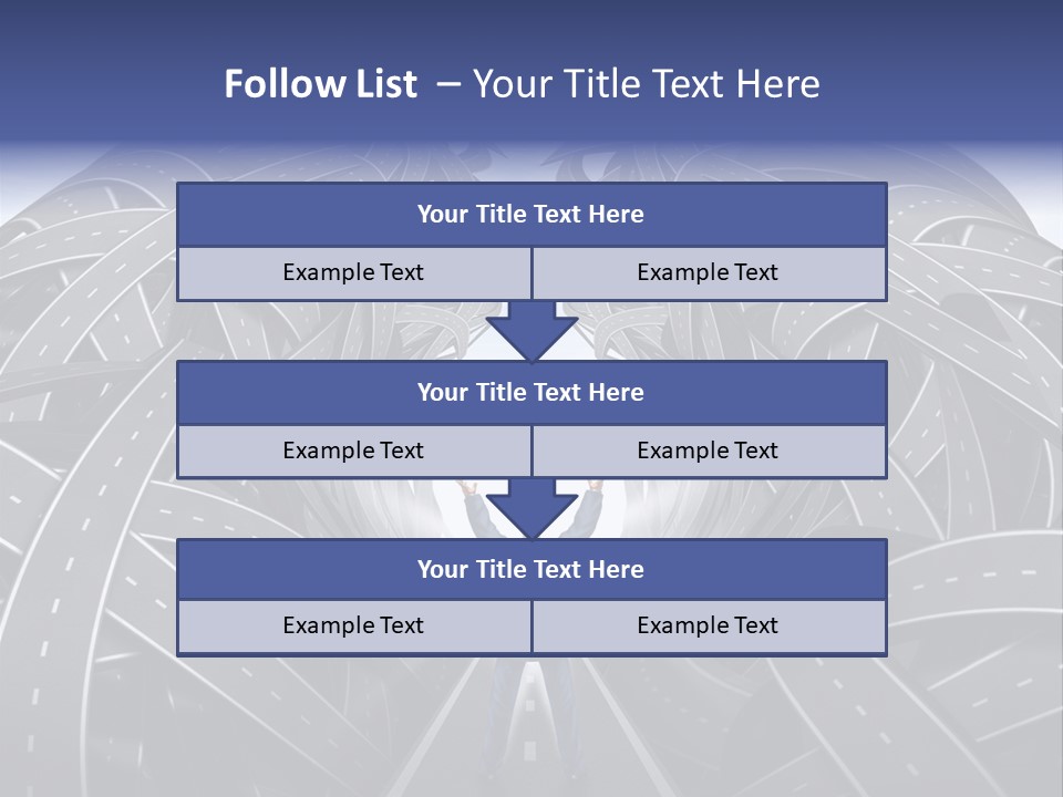 Ceo Highways Belief PowerPoint Template