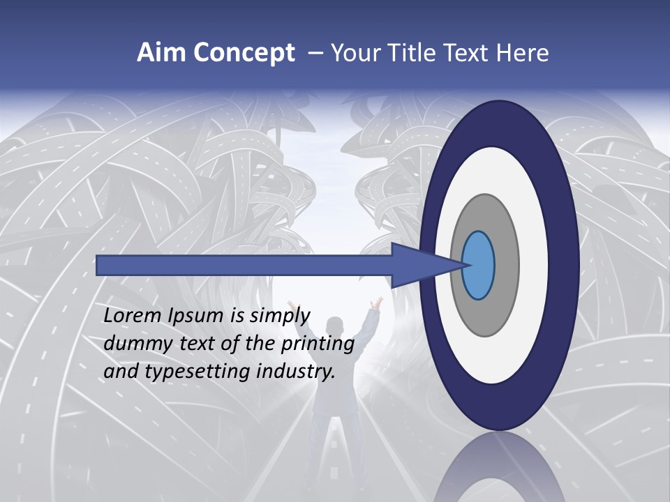 Ceo Highways Belief PowerPoint Template