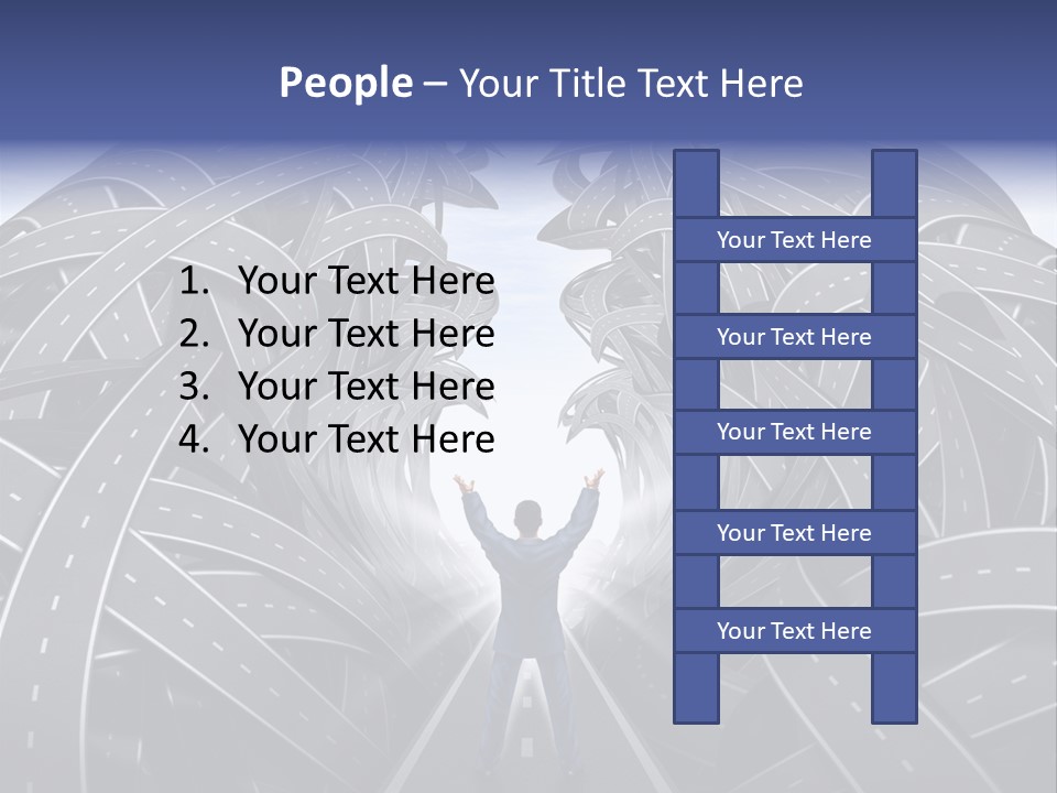 Ceo Highways Belief PowerPoint Template