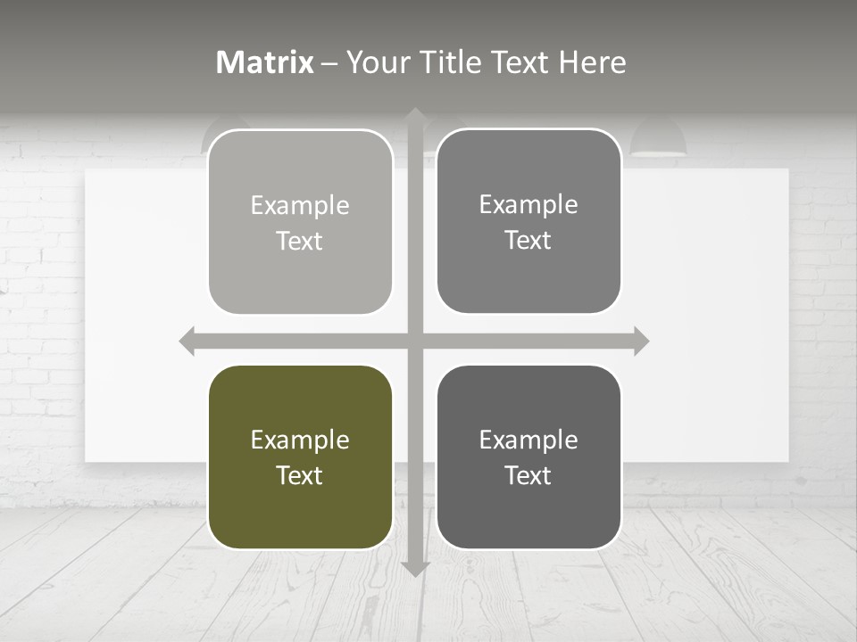 Design Rough Gray PowerPoint Template