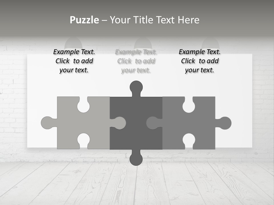 Design Rough Gray PowerPoint Template