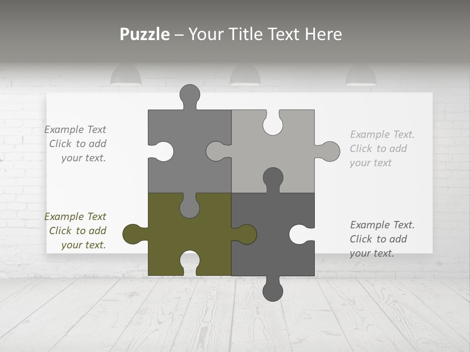 Design Rough Gray PowerPoint Template