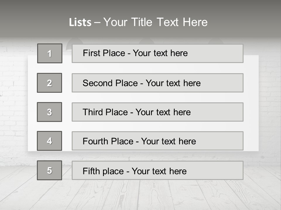 Design Rough Gray PowerPoint Template