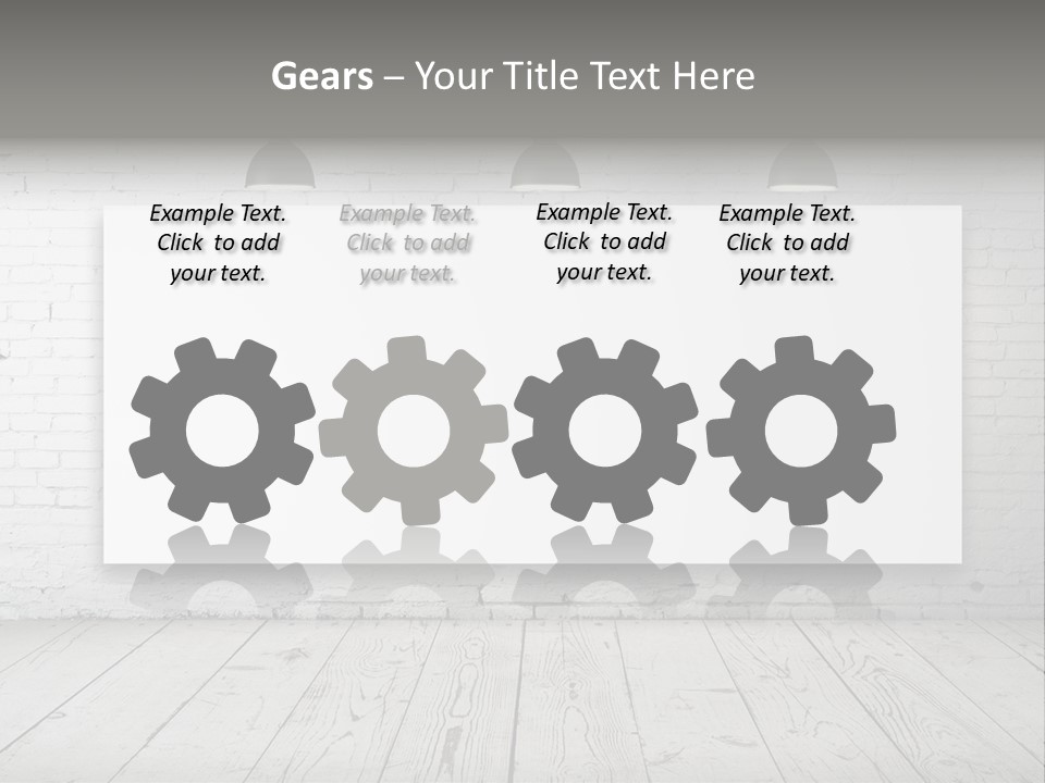 Design Rough Gray PowerPoint Template