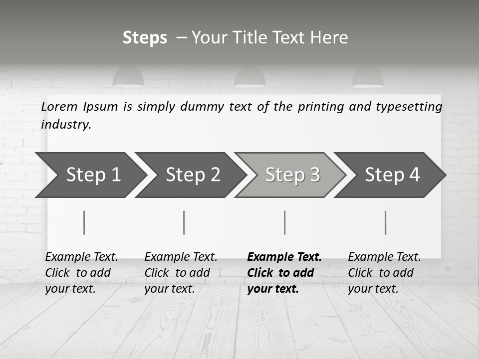 Design Rough Gray PowerPoint Template