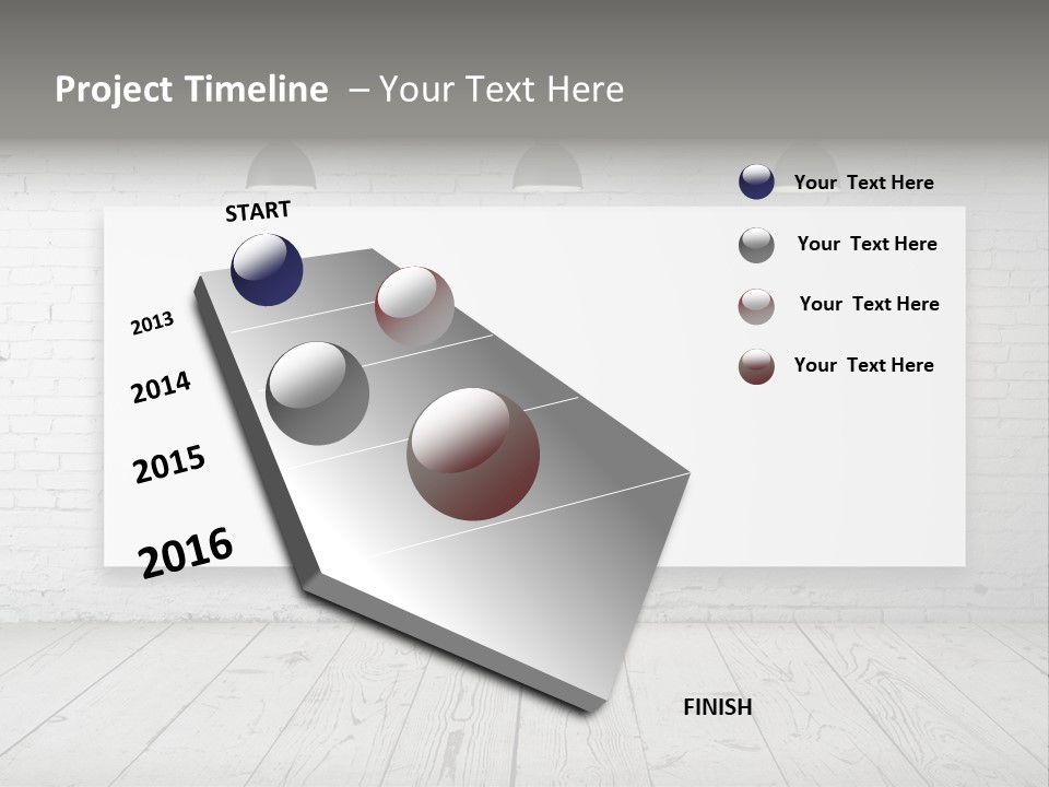 Design Rough Gray PowerPoint Template