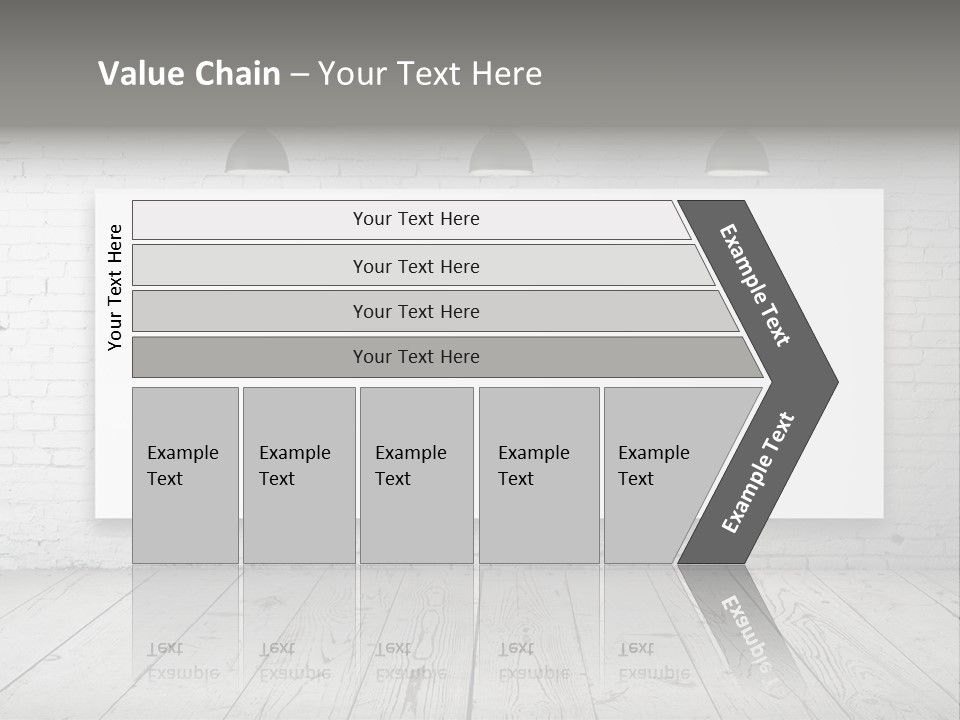Design Rough Gray PowerPoint Template