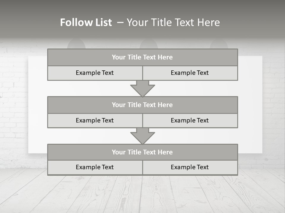 Design Rough Gray PowerPoint Template