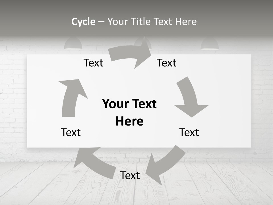 Design Rough Gray PowerPoint Template