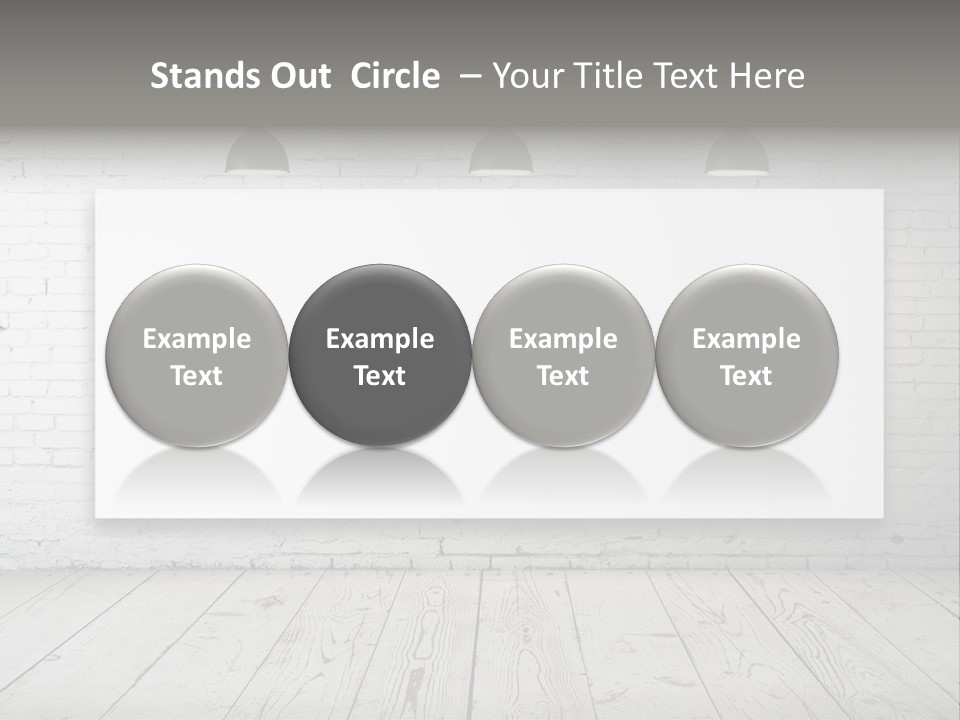 Design Rough Gray PowerPoint Template
