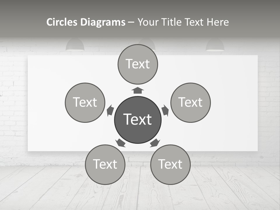 Design Rough Gray PowerPoint Template
