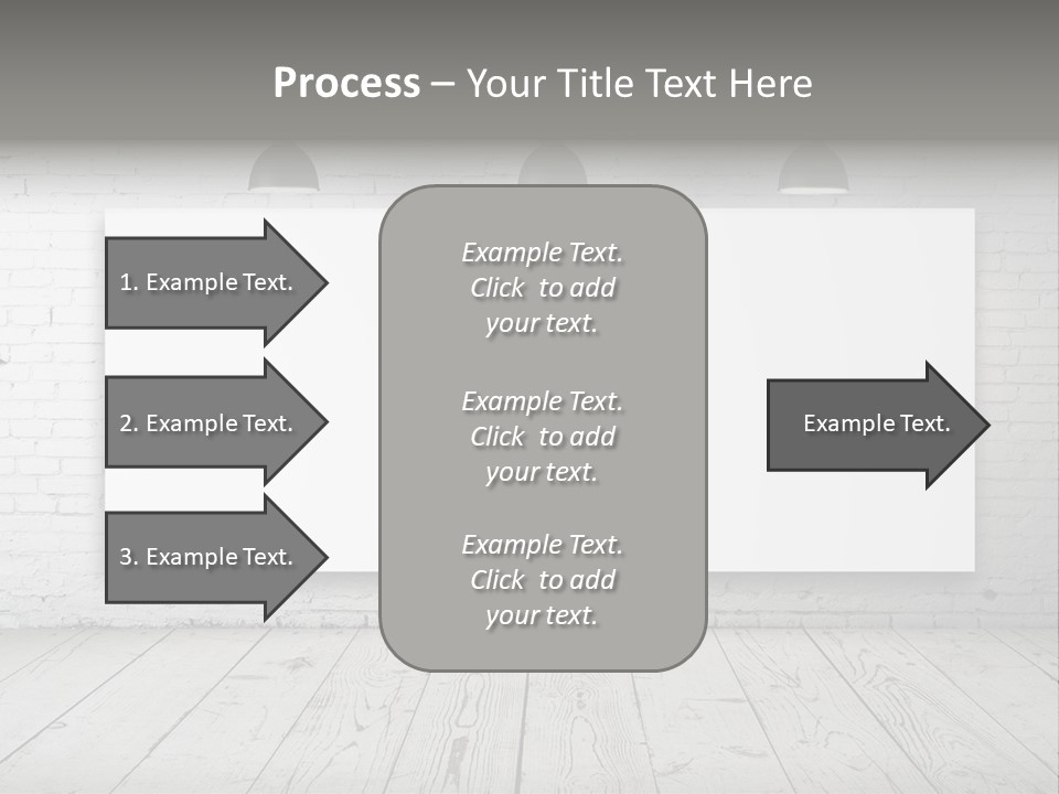 Design Rough Gray PowerPoint Template