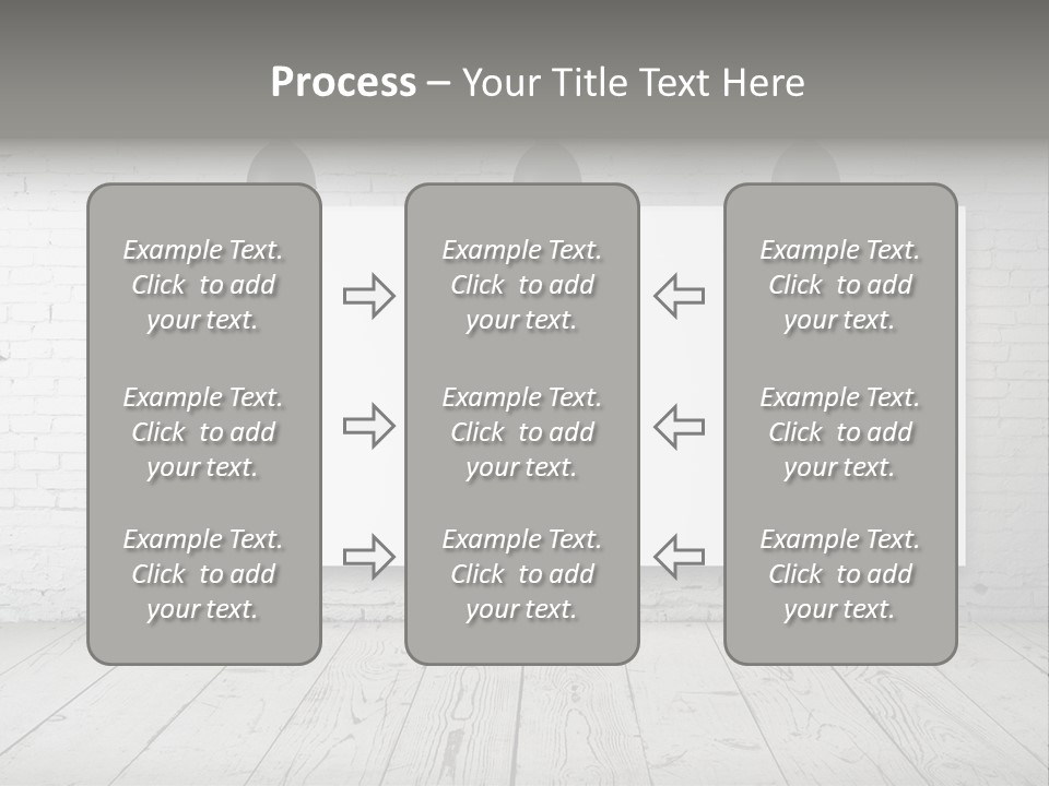 Design Rough Gray PowerPoint Template