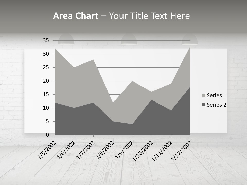 Design Rough Gray PowerPoint Template