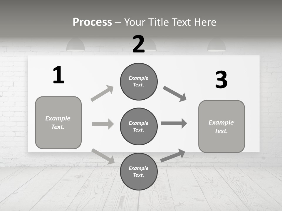 Design Rough Gray PowerPoint Template