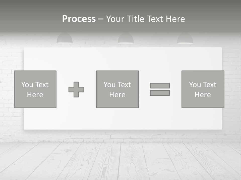 Design Rough Gray PowerPoint Template