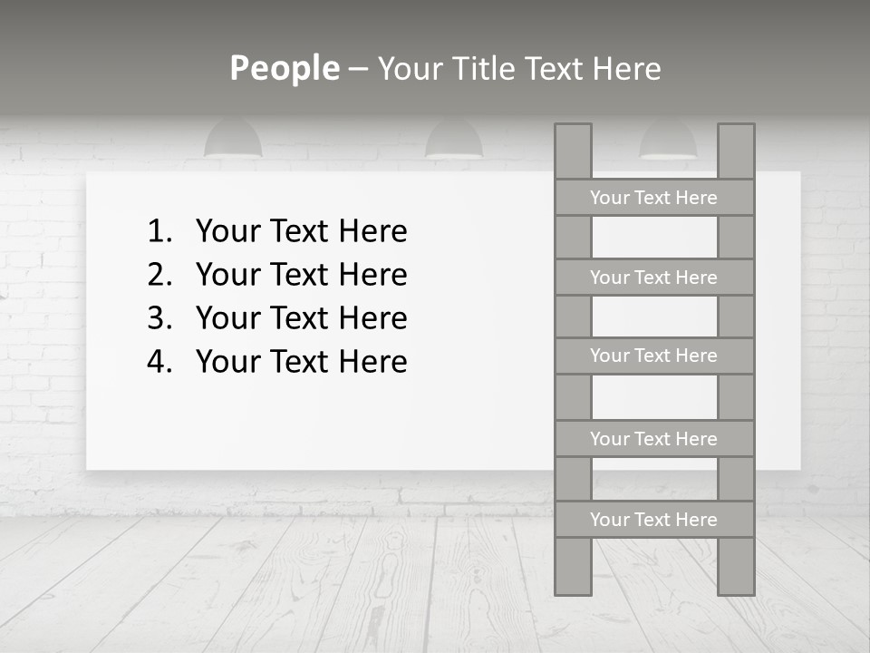 Design Rough Gray PowerPoint Template