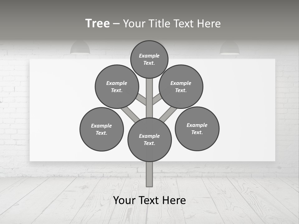 Design Rough Gray PowerPoint Template