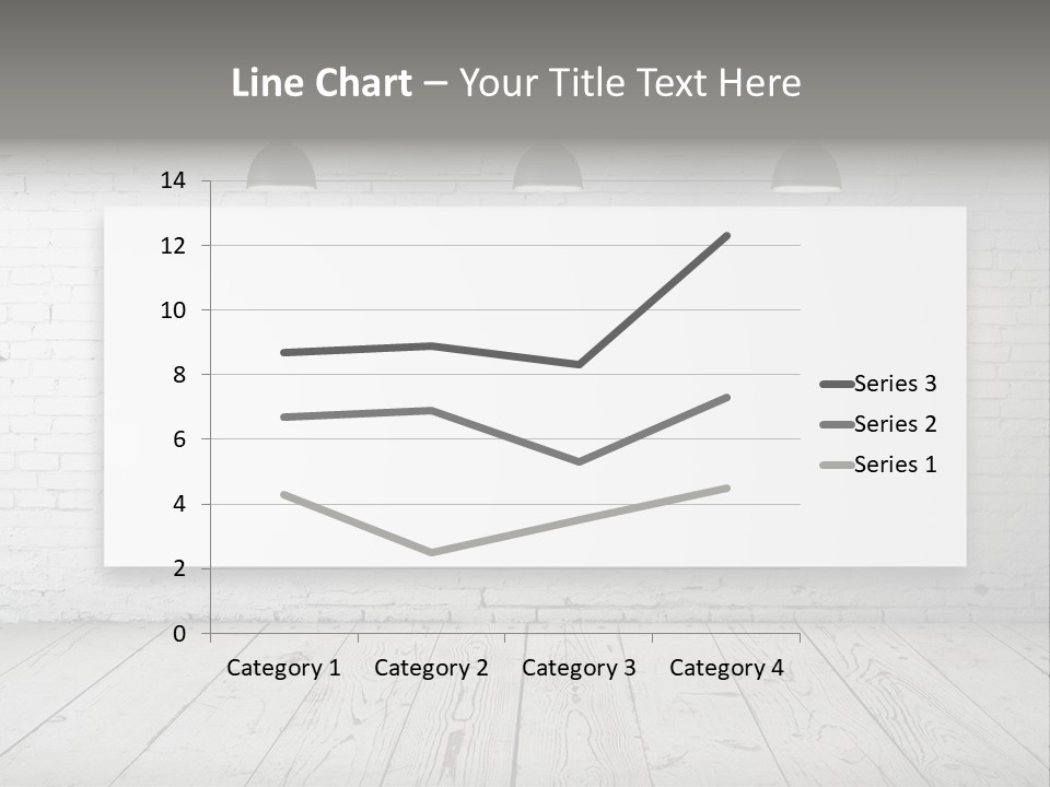 Design Rough Gray PowerPoint Template