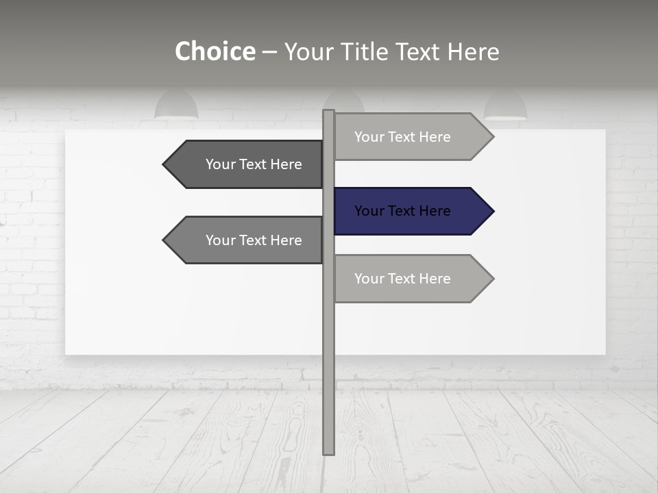 Design Rough Gray PowerPoint Template