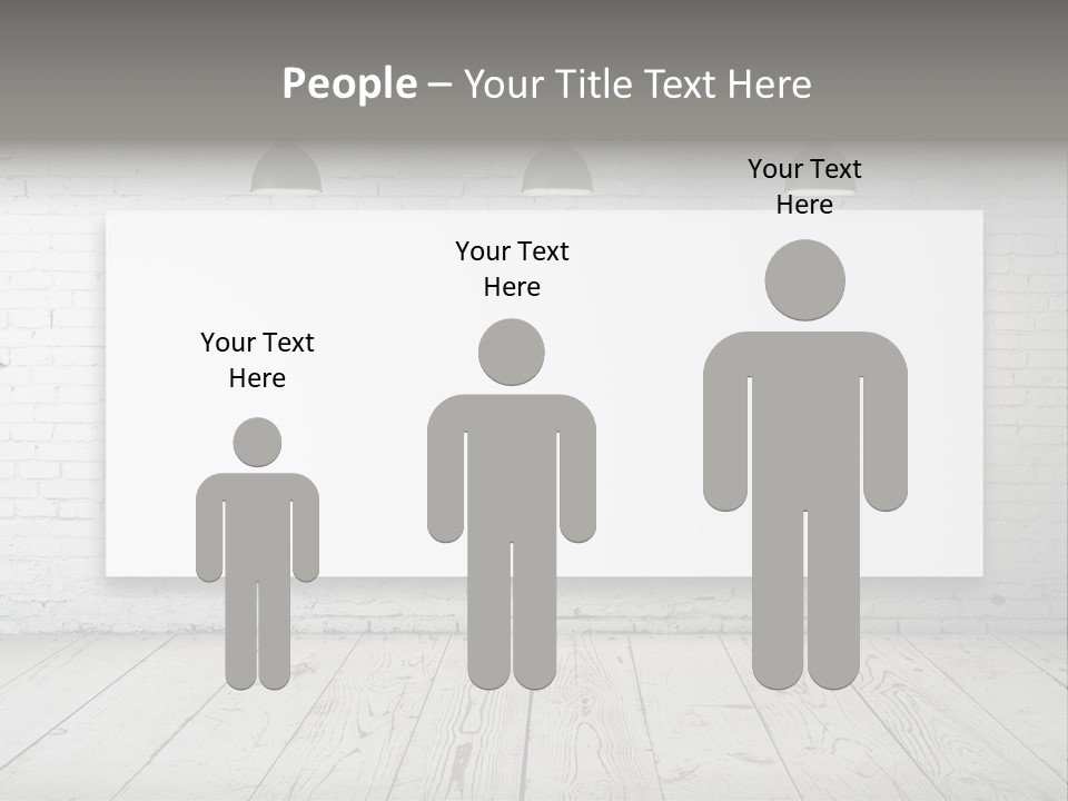 Design Rough Gray PowerPoint Template