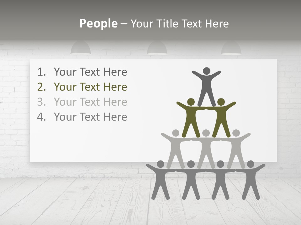 Design Rough Gray PowerPoint Template
