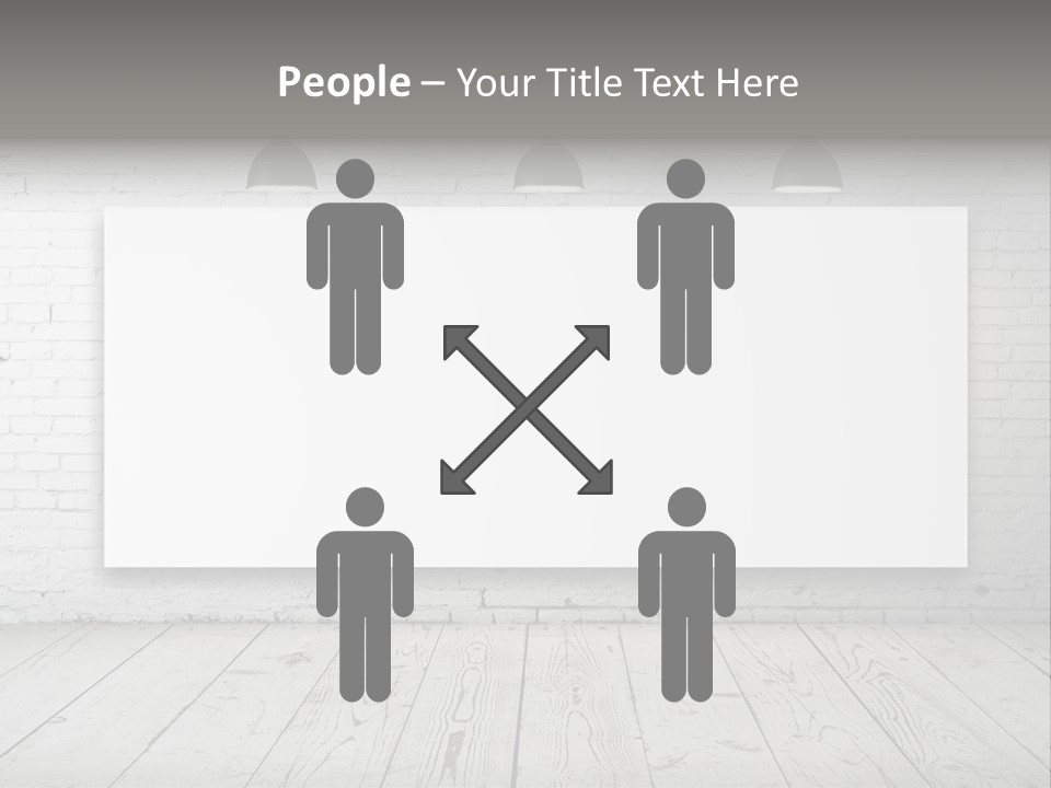 Design Rough Gray PowerPoint Template